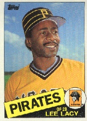 1985 Topps Baseball Cards      669     Lee Lacy